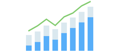 Image showing increasing content output